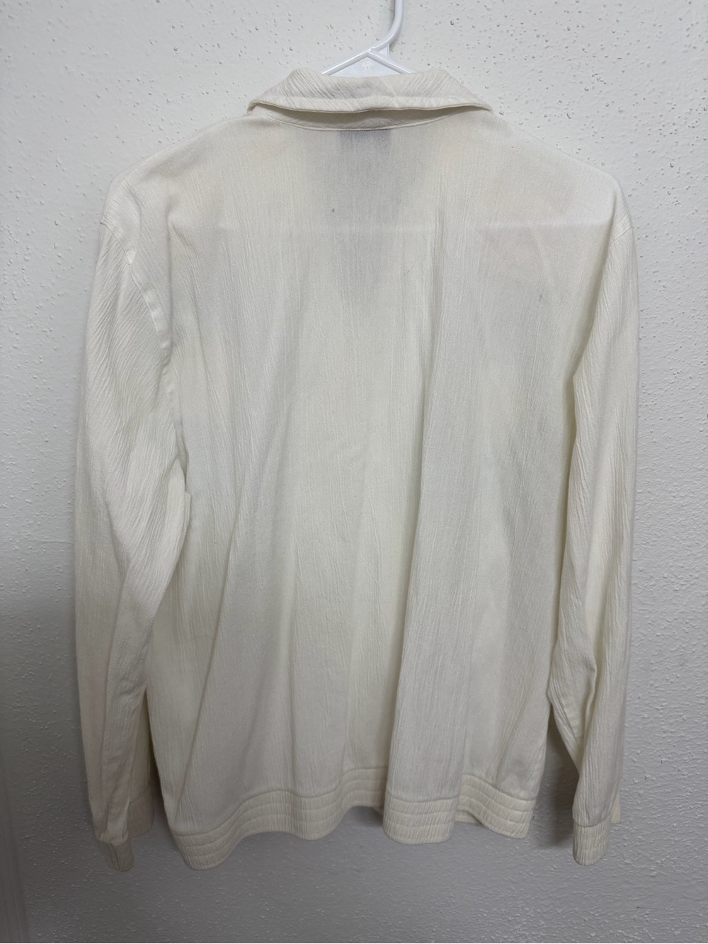 Alfred Dunner Cream Lightweight Women's Jacket - Picture 4 of 6